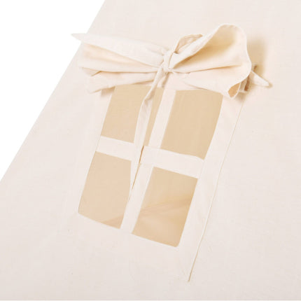 MEGA Set Cort teepee pentru copii, 110 cm x 110 cm - Cream Cloud