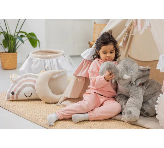 MEGA Set Cort teepee pentru copii, 110 cm x 110 cm - Sweet Ruffles - Bebeboo - Totul pentru copii. Jucării, Hăinuțe, Perne, Mobilier, Textile