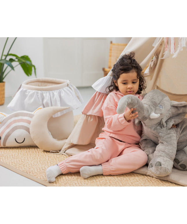 MEGA Set Cort teepee pentru copii, 110 cm x 110 cm - Sweet Ruffles