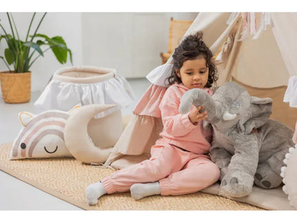 MEGA Set Cort teepee pentru copii, 110 cm x 110 cm - Sweet Ruffles - Bebeboo - Totul pentru copii. Jucării, Hăinuțe, Perne, Mobilier, Textile