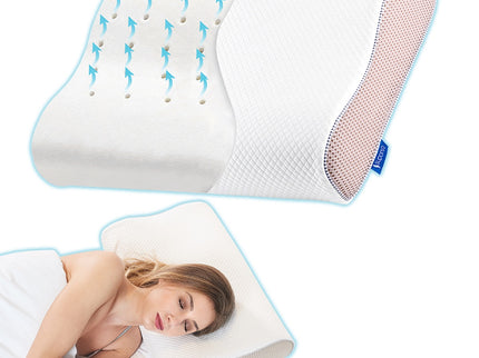 Perna de dormit Suporto Nocturna ergonomica hipoalergenică - Tencel Lyocell