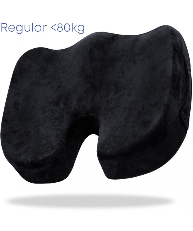 Perna de șezut pentru gravide | Perna Ortopedica Sezut Coccis pentru orice Scaun din Spuma cu Memorie, Fermitate Regular