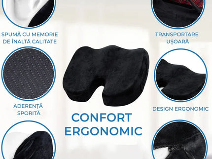 Perna de șezut pentru gravide | Perna Ortopedica Sezut Coccis pentru Scaun - Bebeboo - Totul pentru copii. Jucării, Hăinuțe, Perne, Mobilier, Textile