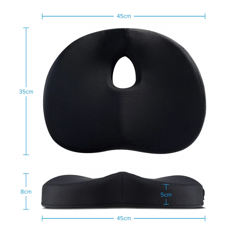 Perna de șezut pentru gravide | Perna Ortopedica Suporto Coccis pentru scaun de birou sau masina