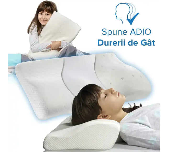 Perna pentru copii si adolescenti 12-16 ani ortopedica si hipoalergenica - Bebeboo - Totul pentru copii. Jucării, Hăinuțe, Perne, Mobilier, Textile
