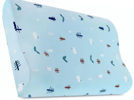 Perna pentru copii Toddler 24+ luni Albastra, Hipoalergenica, din spuma cu memorie - Bebeboo - Totul pentru copii. Jucării, Hăinuțe, Perne, Mobilier, Textile
