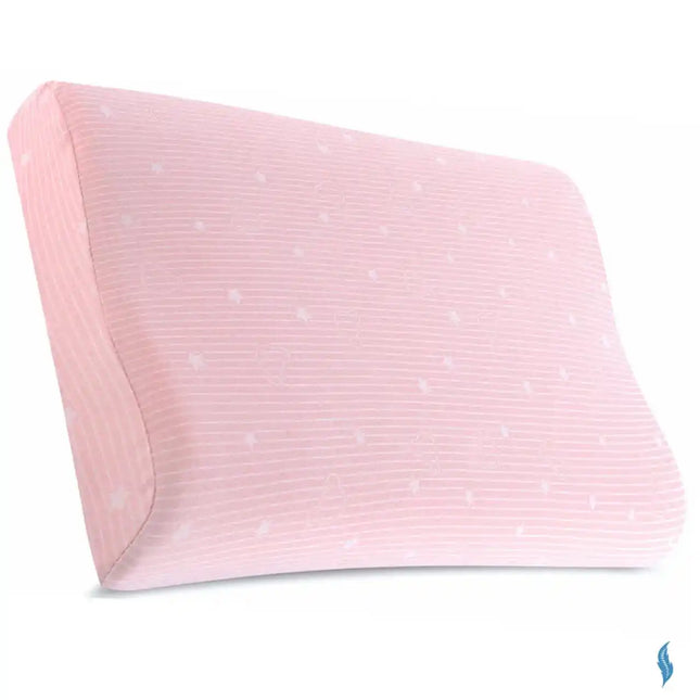 Perna pentru copii Toddler - Pattern Roz 24+ luni Hipoalergenica, din spuma cu memorie - Bebeboo - Totul pentru copii. Jucării, Hăinuțe, Perne, Mobilier, Textile