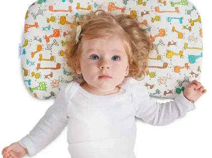 Perna ortopedica Baby pentru nou nascuti 8-24 luni | Multicolora cu animalute | impotriva plagiocefaliei - Bebeboo - Totul pentru copii. Jucării, Hăinuțe, Perne, Mobilier, Textile