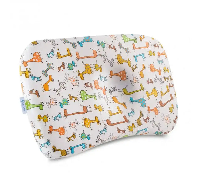Perna ortopedica Baby pentru nou nascuti 8-24 luni | Multicolora cu animalute | impotriva plagiocefaliei - Bebeboo - Totul pentru copii. Jucării, Hăinuțe, Perne, Mobilier, Textile