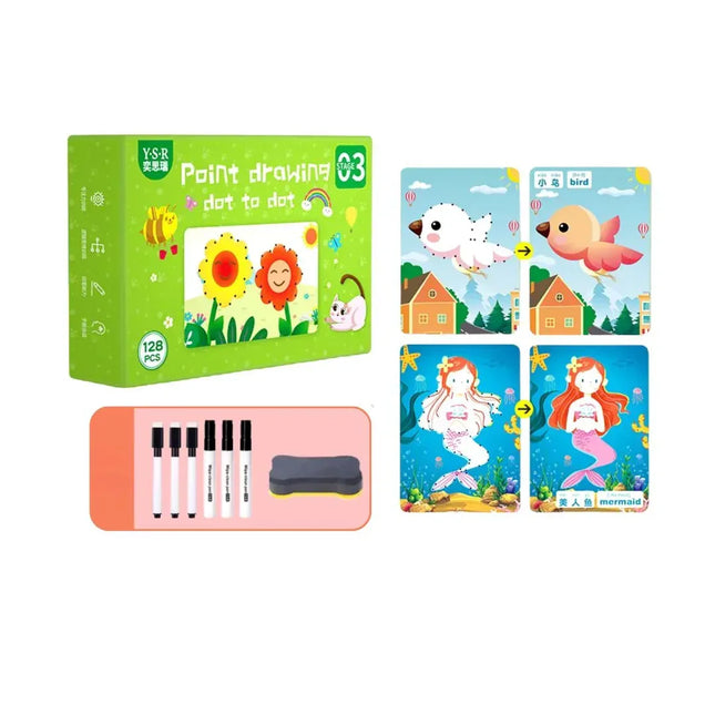 Planșe educative de scris, reutilizabile, 128 buc - Bebeboo - Totul pentru copii. Jucării, Hăinuțe, Perne, Mobilier, Textile