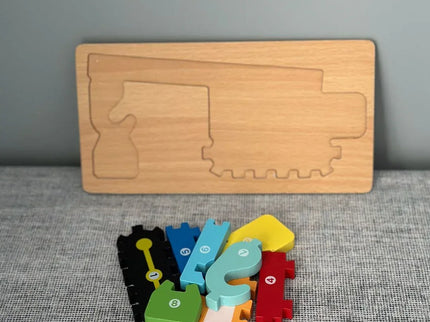 Puzzle 3D din lemn, 6-9 piese, 2 ani+ - Bebeboo - Totul pentru copii. Jucării, Hăinuțe, Perne, Mobilier, Textile