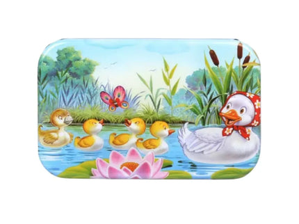 Puzzle cu 60 piese în cutie metalică - Bebeboo - Totul pentru copii. Jucării, Hăinuțe, Perne, Mobilier, Textile