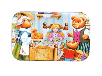 Puzzle cu 60 piese în cutie metalică - Bebeboo - Totul pentru copii. Jucării, Hăinuțe, Perne, Mobilier, Textile