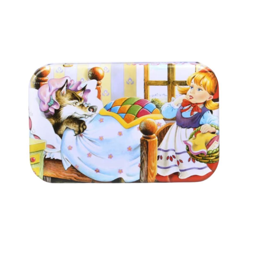 Puzzle cu 60 piese în cutie metalică