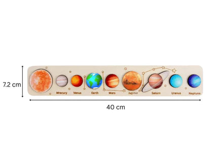 Puzzle astronomic, Soarele și cele 8 planete - Bebeboo - Totul pentru copii. Jucării, Hăinuțe, Perne, Mobilier, Textile
