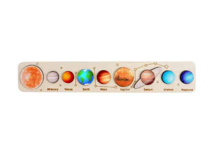 Puzzle astronomic, Soarele și cele 8 planete - Bebeboo - Totul pentru copii. Jucării, Hăinuțe, Perne, Mobilier, Textile