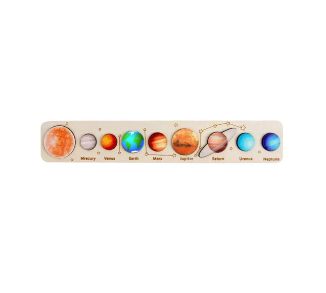 Puzzle astronomic, Soarele și cele 8 planete - Bebeboo - Totul pentru copii. Jucării, Hăinuțe, Perne, Mobilier, Textile