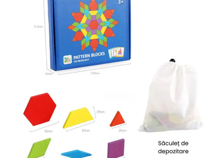 Puzzle educativ din lemn 155 de piese, 3 ani+ - Bebeboo - Totul pentru copii. Jucării, Hăinuțe, Perne, Mobilier, Textile