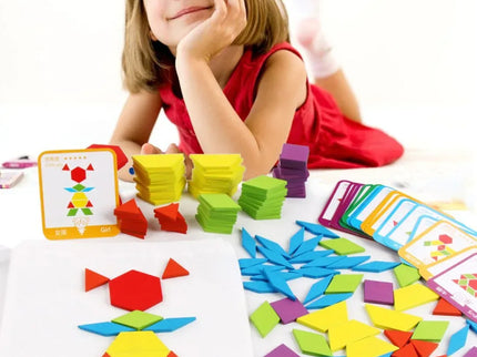 Puzzle educativ din lemn 155 de piese, 3 ani+ - Bebeboo - Totul pentru copii. Jucării, Hăinuțe, Perne, Mobilier, Textile