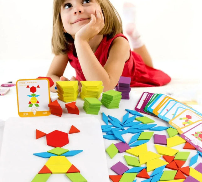 Puzzle educativ din lemn 155 de piese, 3 ani+ - Bebeboo - Totul pentru copii. Jucării, Hăinuțe, Perne, Mobilier, Textile