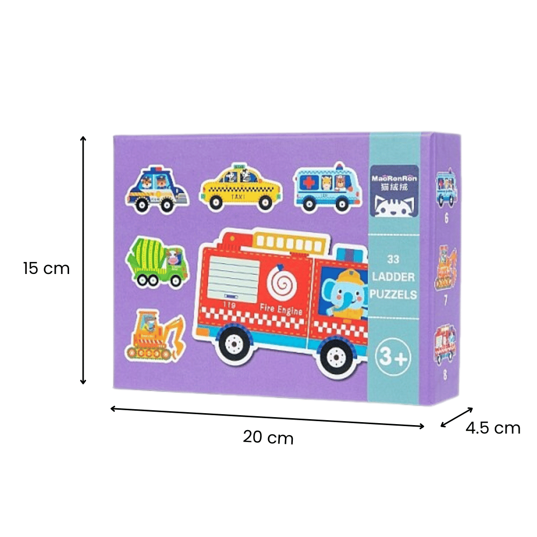 Set din 6 puzzle: , Fructe și Dinozauri