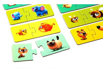 Set puzzle Cubika - Familia potrivita