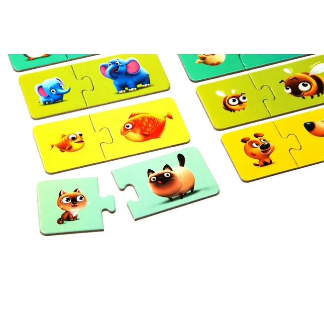 Set puzzle Cubika - Familia potrivita