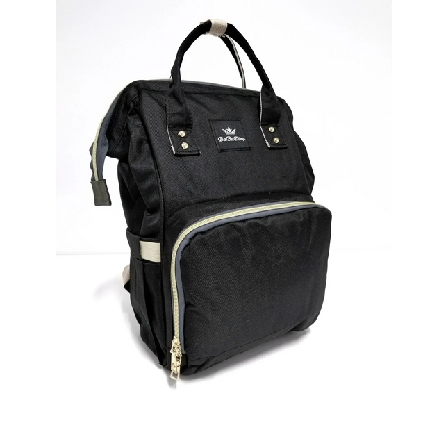 Rucsac pentru mamici si bebelusi, Negru, 39 x 25 x 16 cm - Bebeboo - Totul pentru copii. Jucării, Hăinuțe, Perne, Mobilier, Textile