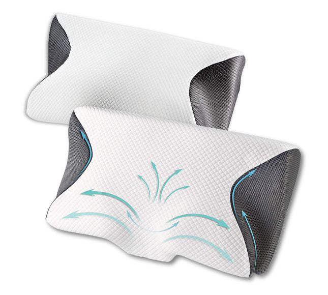 Set 2X perne ortopedice Suporto®️Wings din spuma cu memorie, cu extensii