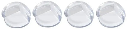 Set 4 protecții colțuri, 3.5 cm, Silicon, Transparent - Bebeboo - Totul pentru copii. Jucării, Hăinuțe, Perne, Mobilier, Textile