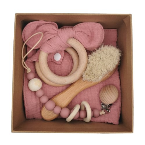 Set cadou nou-născuți - Roz