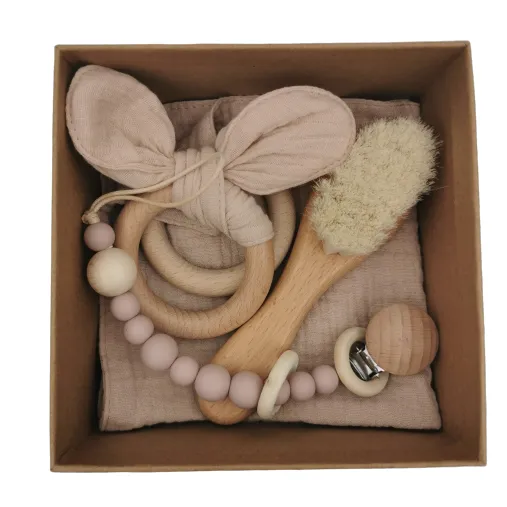 Set cadou nou-născuți - Roz Pal