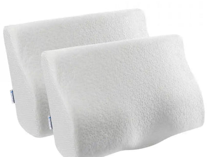 Set 2X perne cu suport cervical din spuma cu memorie pentru copii 12-16 ani 50x30, cu perforatii - Bebeboo - Totul pentru copii. Jucării, Hăinuțe, Perne, Mobilier, Textile