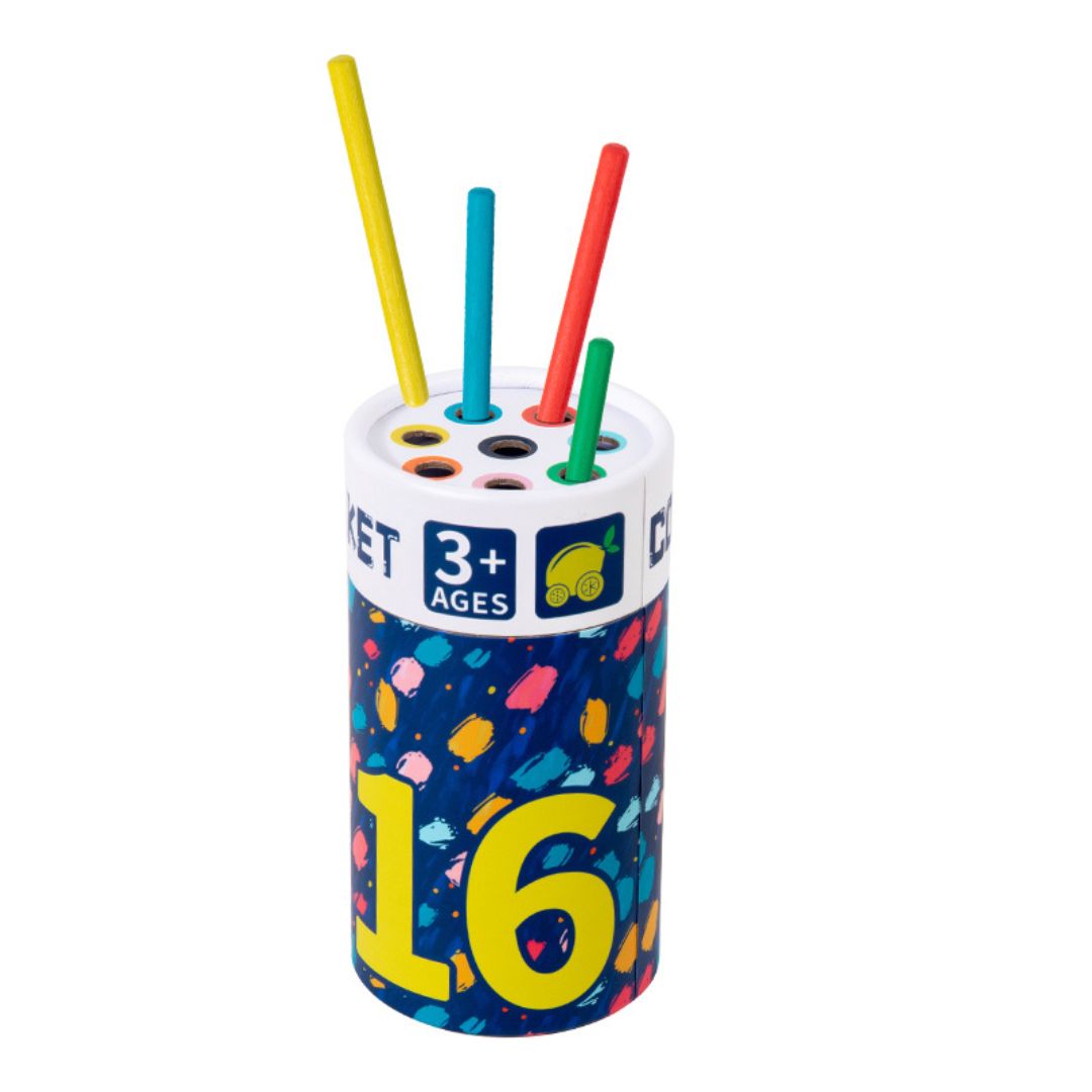 Joc de sortare cu bețișoare colorate