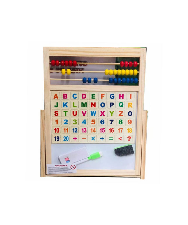 Tabla Multifuncțională Montessori din lemn