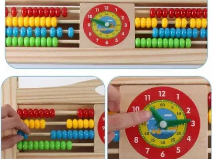 Tablă Multifuncțională Dublă din Lemn 87×37 cm – 2 Fețe de Scris / Magnetice - Bebeboo - Totul pentru copii. Jucării, Hăinuțe, Perne, Mobilier, Textile