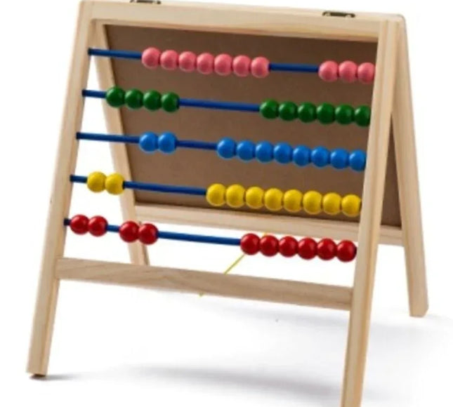 Tablă magnetică cu litere, cifre și numărătoare 24×25 cm – educativă și interactiva - Bebeboo - Totul pentru copii. Jucării, Hăinuțe, Perne, Mobilier, Textile