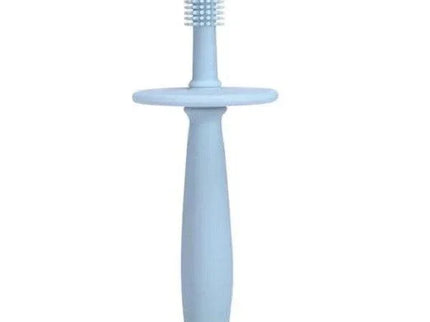 Periuță de dinți din silicon pentru bebeluși – Fără BPA, 360°, cu barieră anti-înghițire și mâner ergonomic - Bebeboo - Totul pentru copii. Jucării, Hăinuțe, Perne, Mobilier, Textile