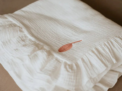 Paturica Muselina Alba - Bebeboo - Totul pentru copii. Jucării, Hăinuțe, Perne, Mobilier, Textile
