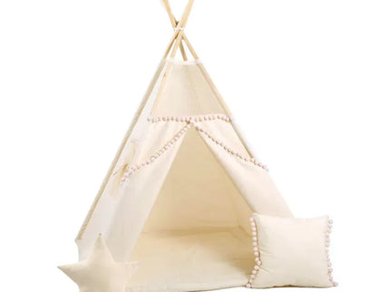 Cort teepee pentru copii Bubble Mesh, 110 cm x 110 cm - Bebeboo - Totul pentru copii. Jucării, Hăinuțe, Perne, Mobilier, Textile